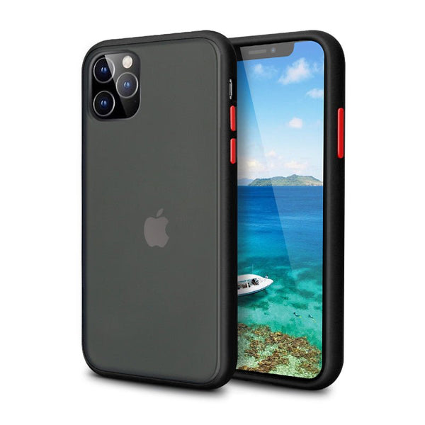 iPhone Black Rubber Oil Feel Case - Gorilla Phones SA