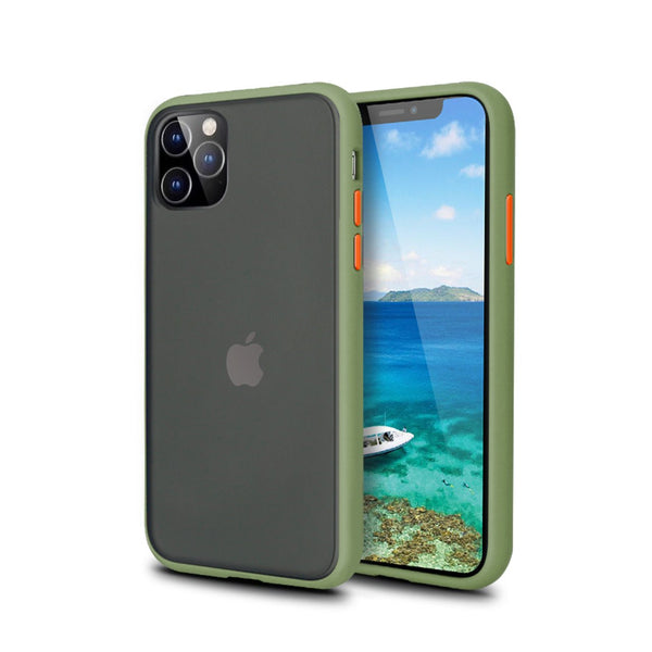 iPhone Green Rubber Oil Feel Case - Gorilla Phones SA