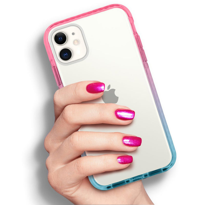 iPhone Pink Aqua Anti-Shock Cases - Gorilla Phones SA