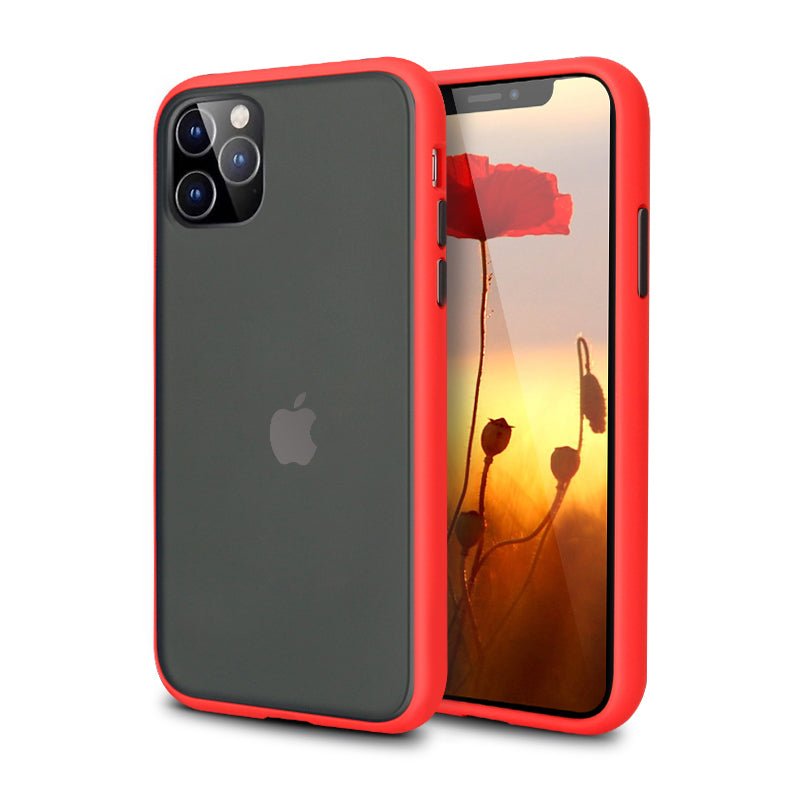 iPhone Red Rubber Oil Feel Case - Gorilla Phones SA