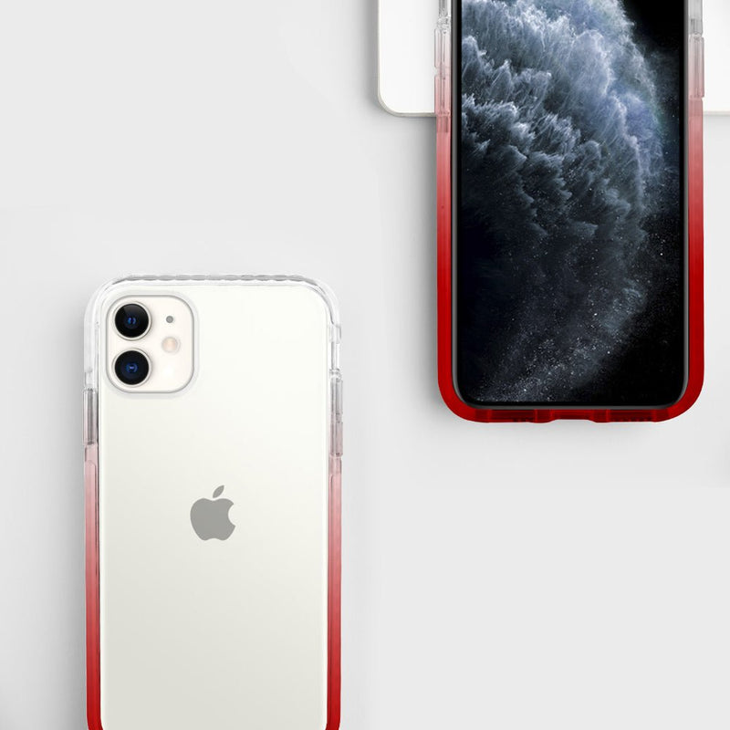 iPhone Red White Anti-Shock Cases - Gorilla Phones SA