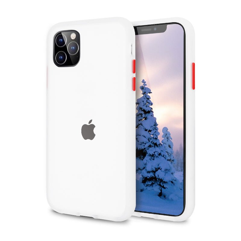 iPhone White Rubber Oil Feel Case - Gorilla Phones SA